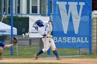 Baseball vs CGA  Wheaton College Baseball vs Coast Guard Academy during game two of the NEWMAC semi-finals playoffs. - (Photo by Keith Nordstrom) : Wheaton, baseball, NEWMAC